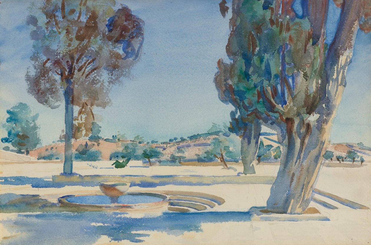 Jeruzalém (akvarel) od John Singer Sargent