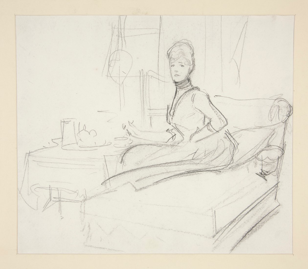Dáma u čajového stolu od John Singer Sargent