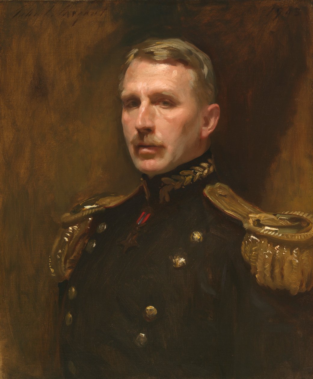 Leonard Wood, 1903. od John Singer Sargent