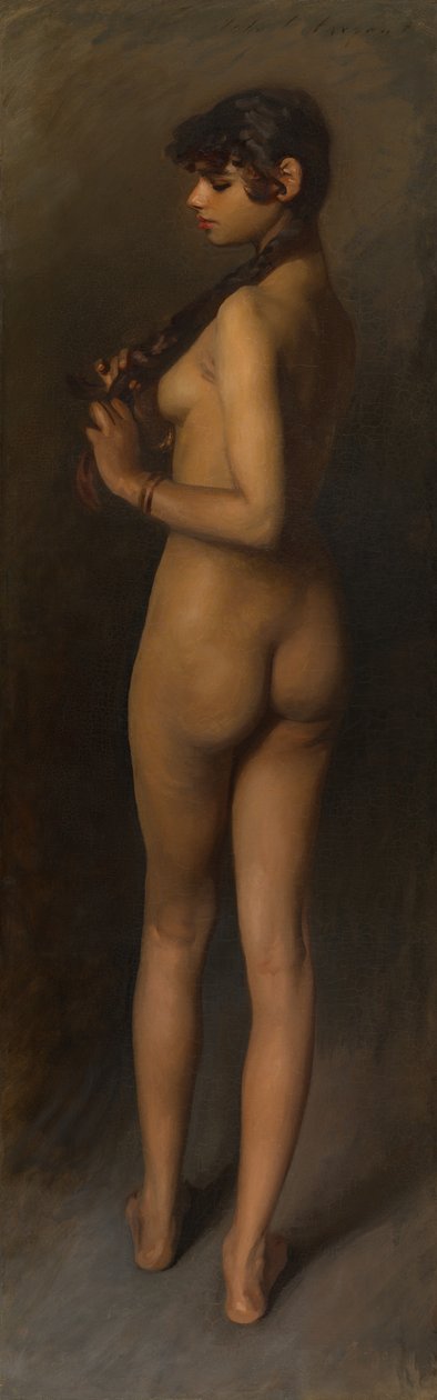 Životní studie (Studie egyptské dívky) od John Singer Sargent