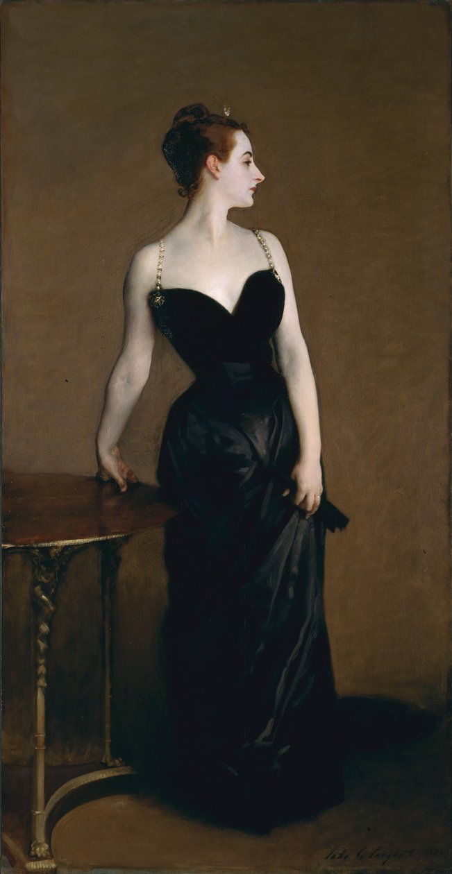 Madame X Madame Pierre Gautreau, 1884 od John Singer Sargent