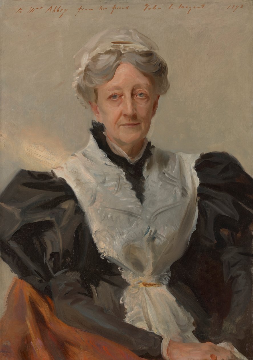 Mary Eliza Mead (n? Mary Eliza Scribner, 1822 od John Singer Sargent