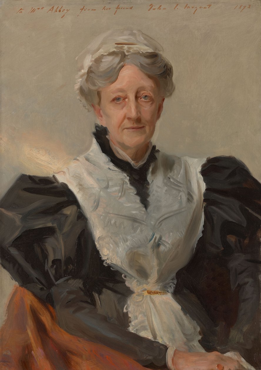 Mary Eliza Mead (rozená Mary Eliza Scribner, 1822–1896) od John Singer Sargent
