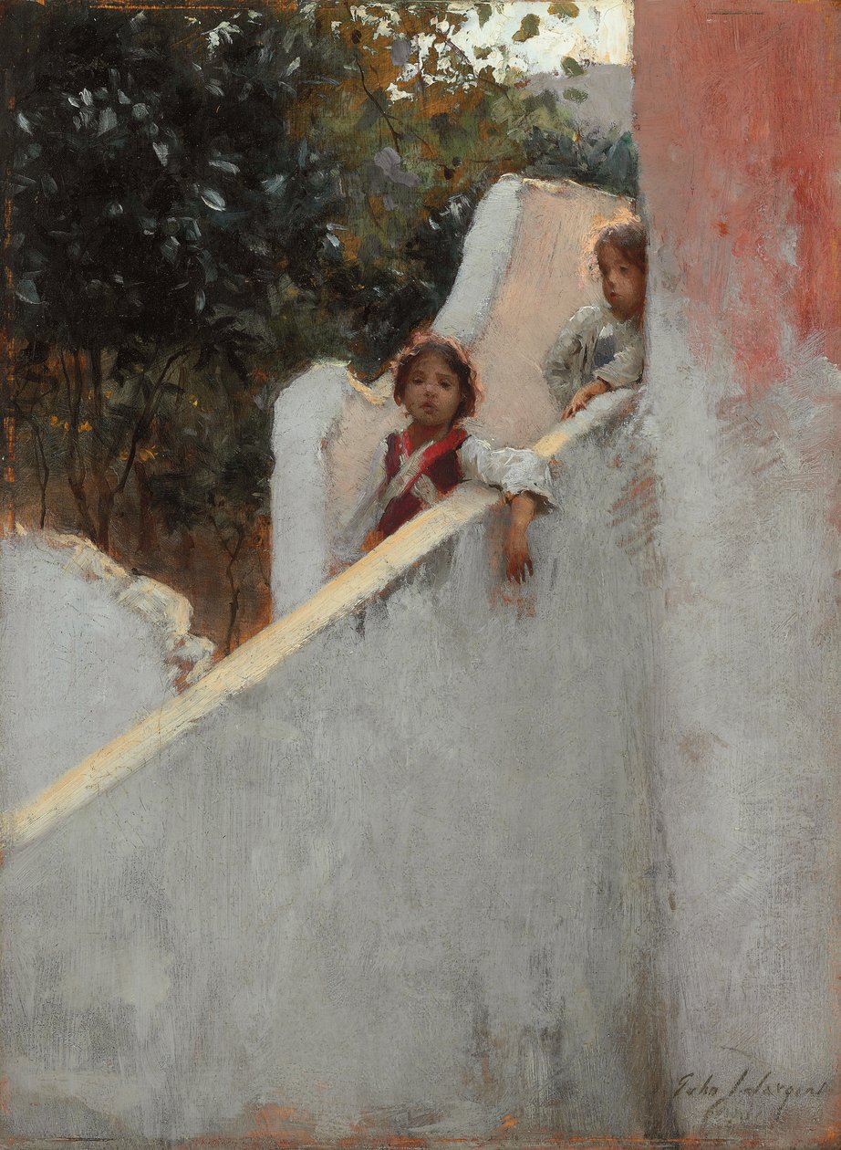 Vzpomínky na Capri; Vzpomínky na Capri, 1878 od John Singer Sargent
