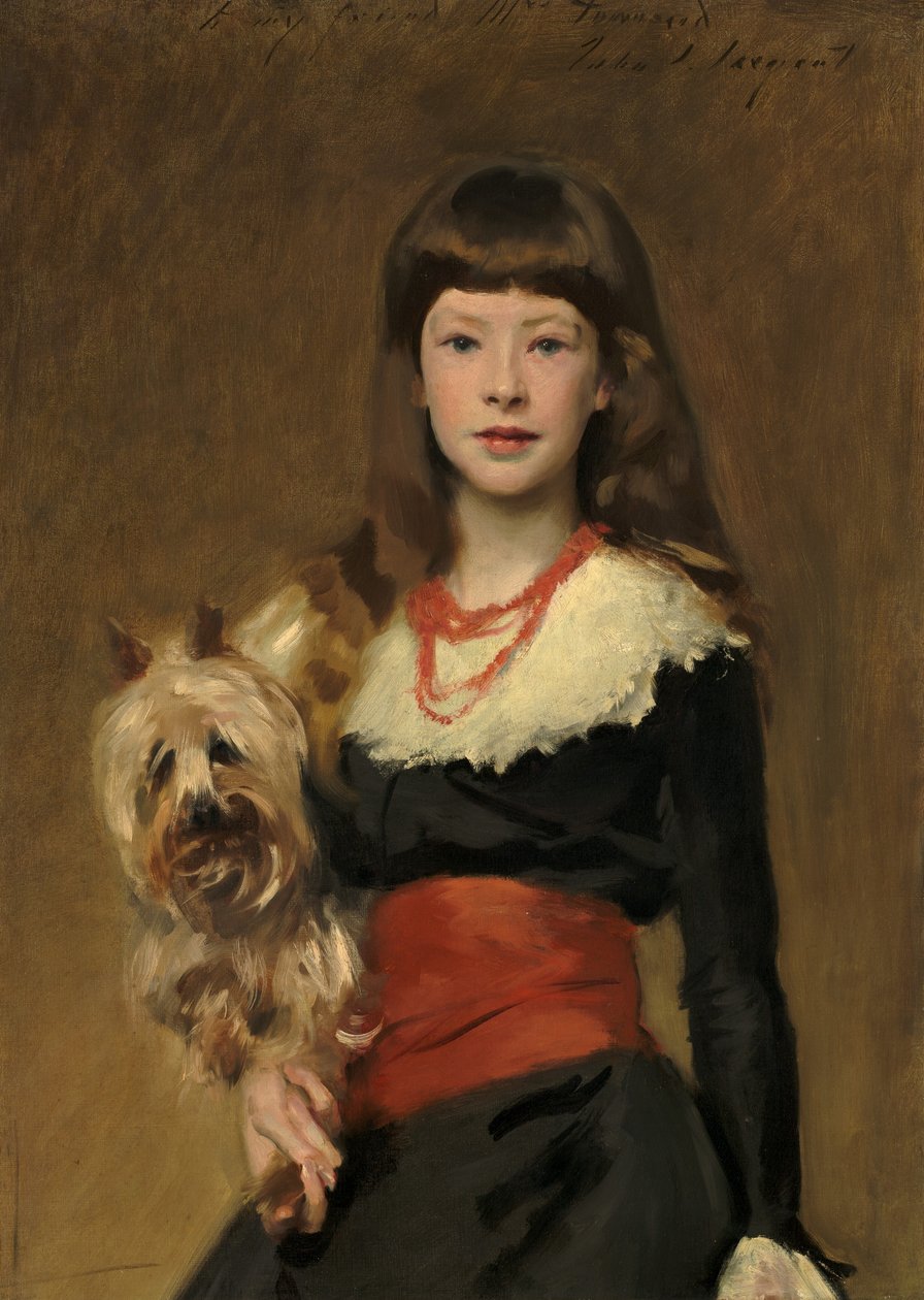 Slečna Beatrice Townsendová od John Singer Sargent