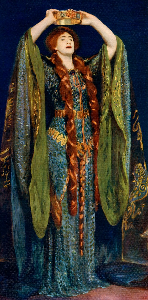Slečna Ellen Terry jako Lady Macbeth, 1906, 1912. od John Singer Sargent