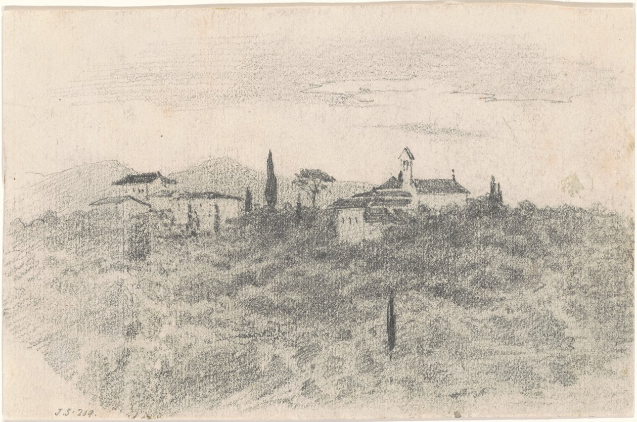klášter [recto] od John Singer Sargent