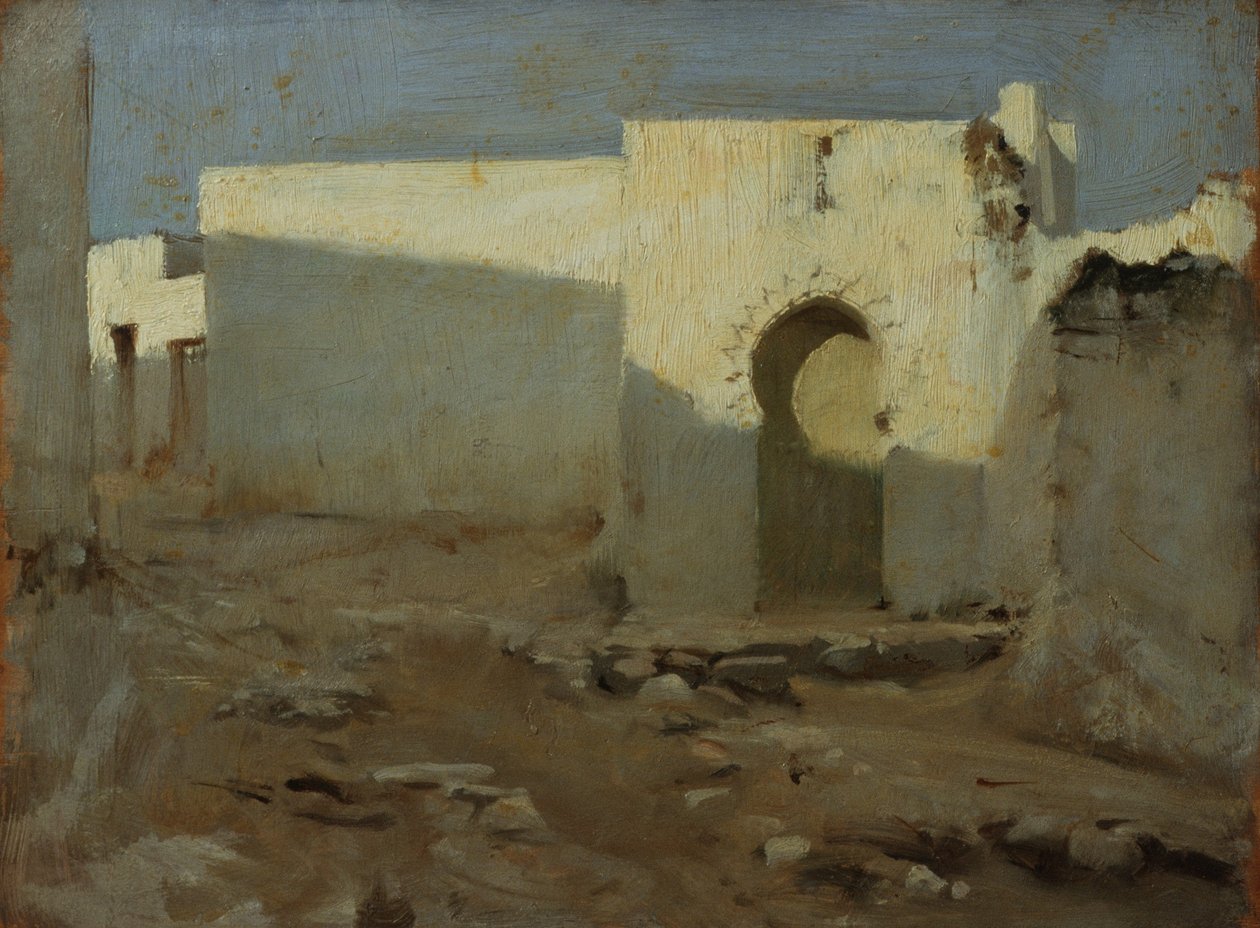 Maurské budovy ve slunečním světle, 1879-80 od John Singer Sargent