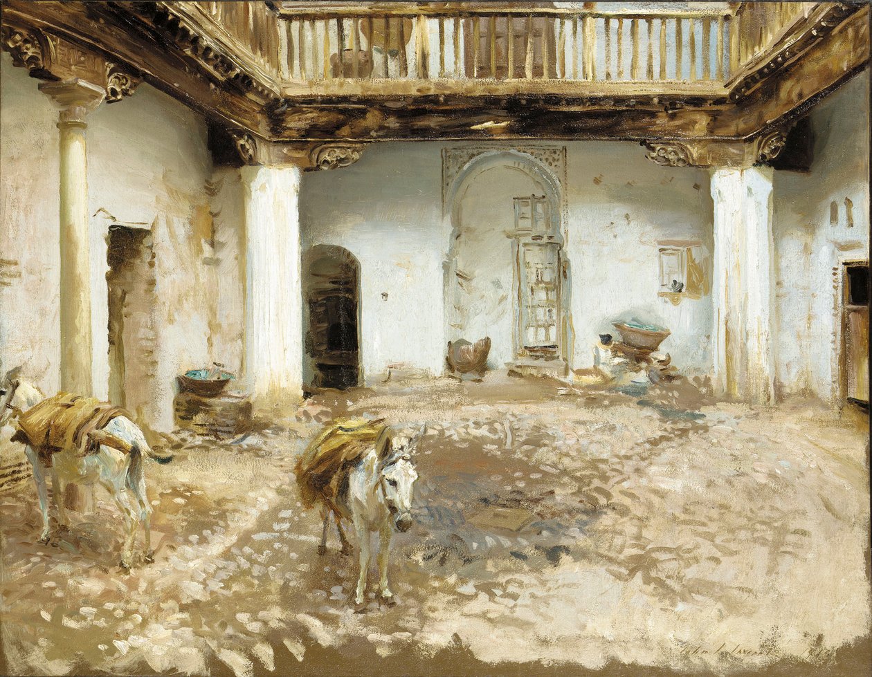 Maurské nádvoří, 1913 od John Singer Sargent