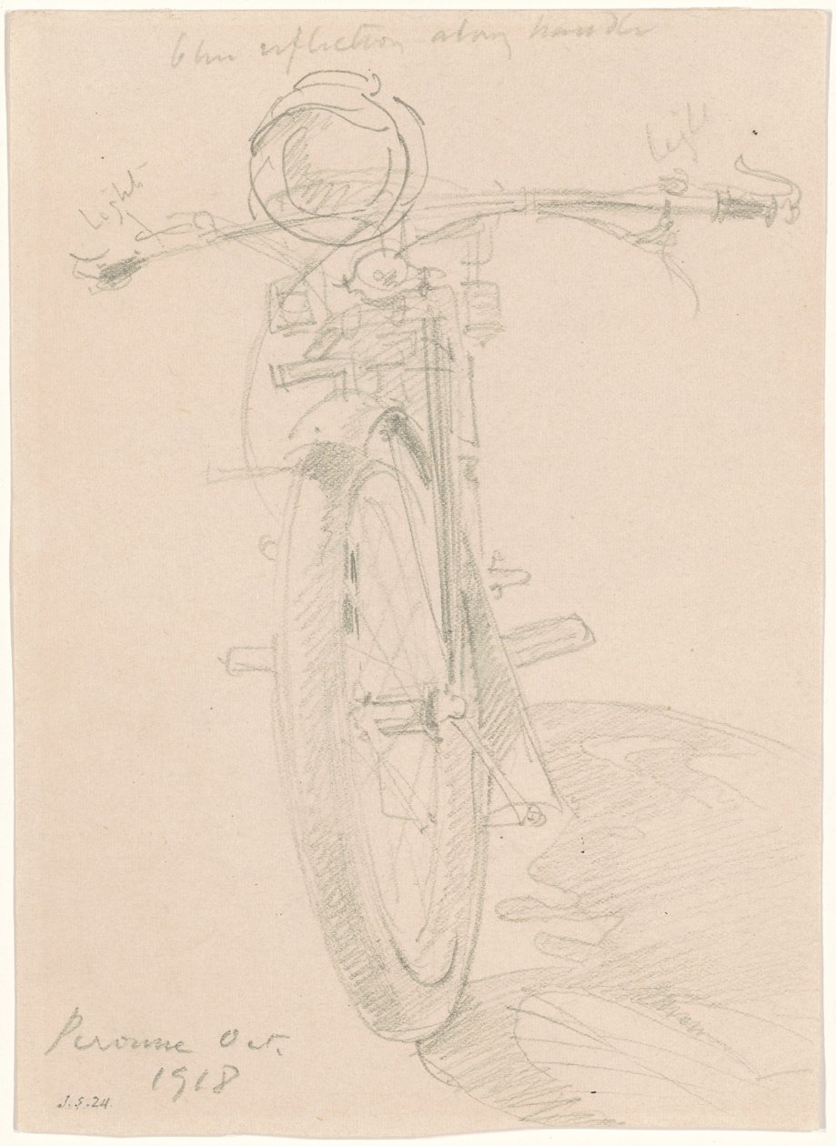 Motocykl [recto] od John Singer Sargent