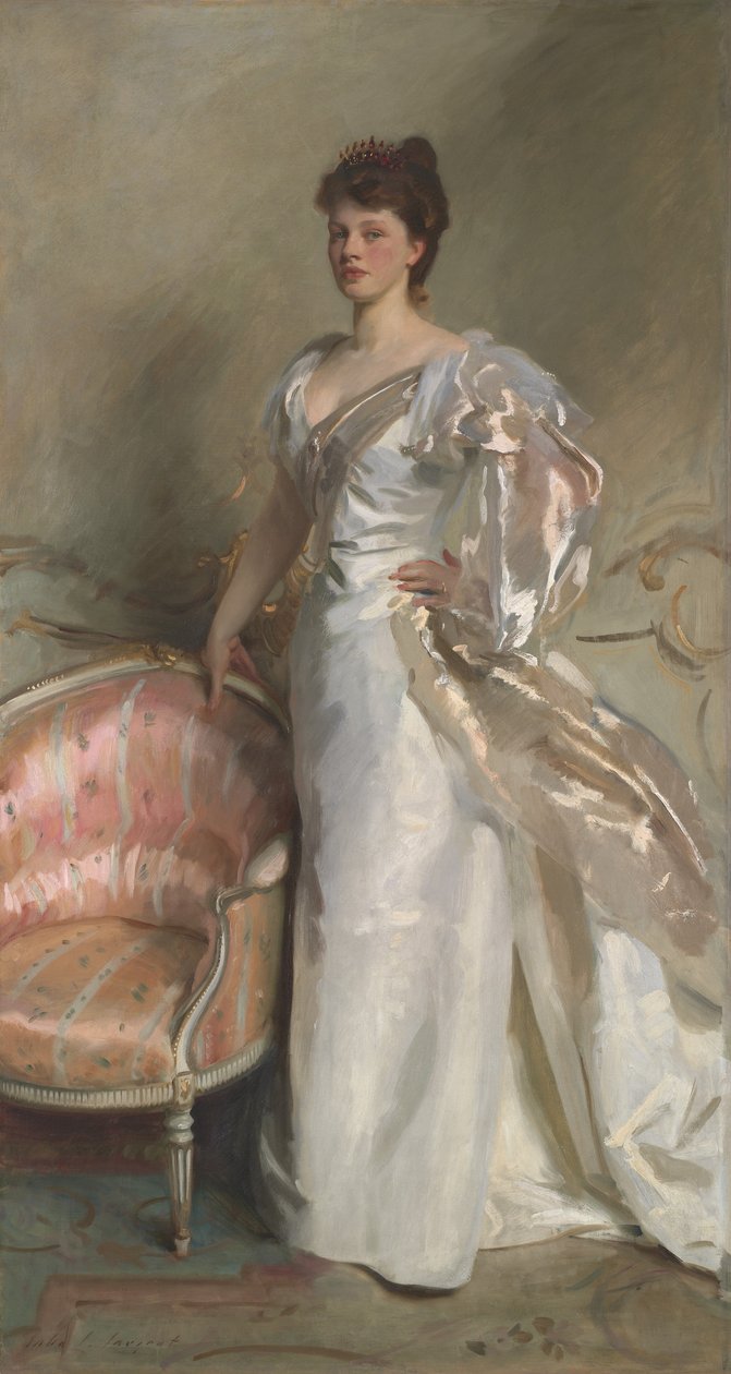 paní George Swintonová od John Singer Sargent