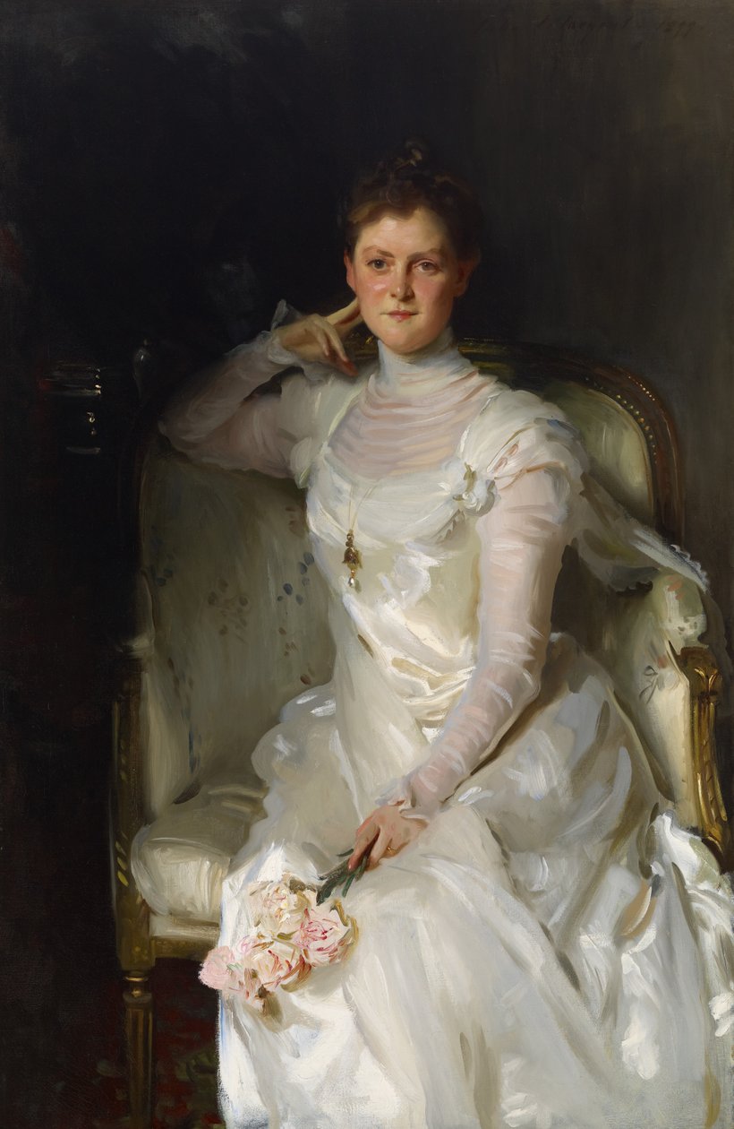 Paní Joshua Montgomery Sears (1858-1935) 1899 (olej na plátně) od John Singer Sargent