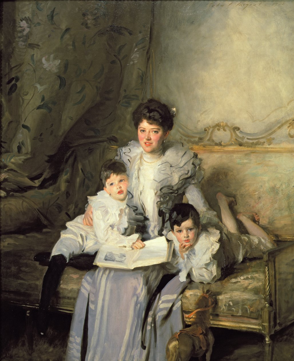 Paní Knowlesová a její děti od John Singer Sargent