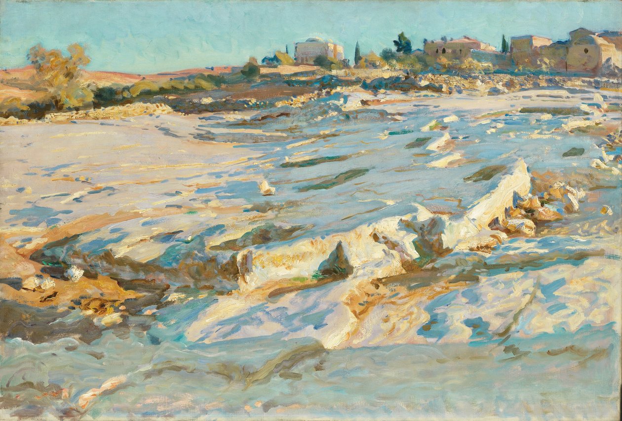 Blízko Olivové hory, Jeruzalém, asi 1905-06 (olej na plátně) od John Singer Sargent