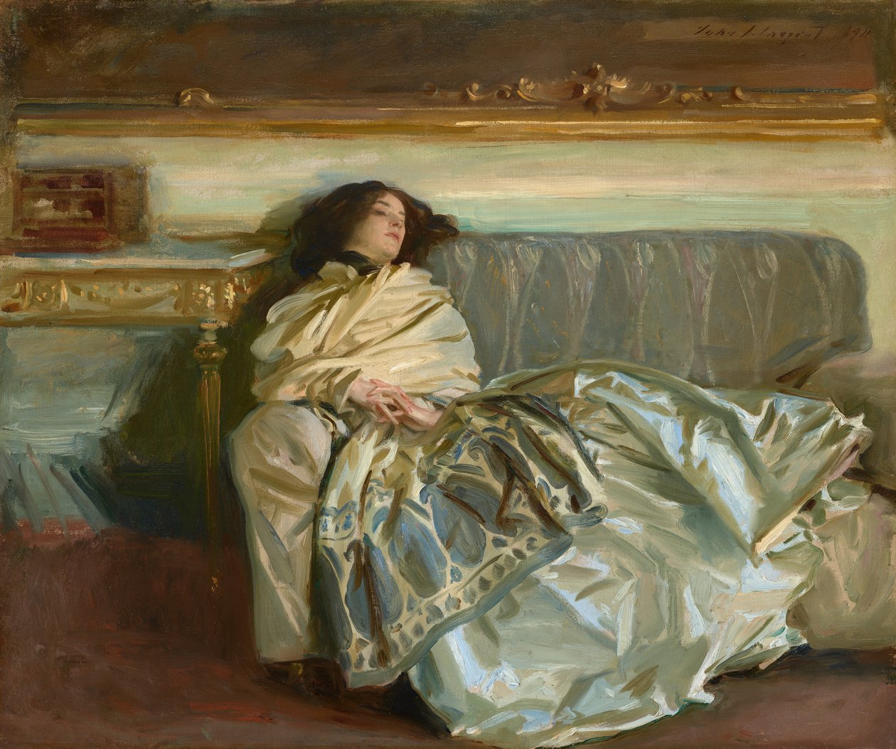 Lhostejnost (odpočinek) od John Singer Sargent