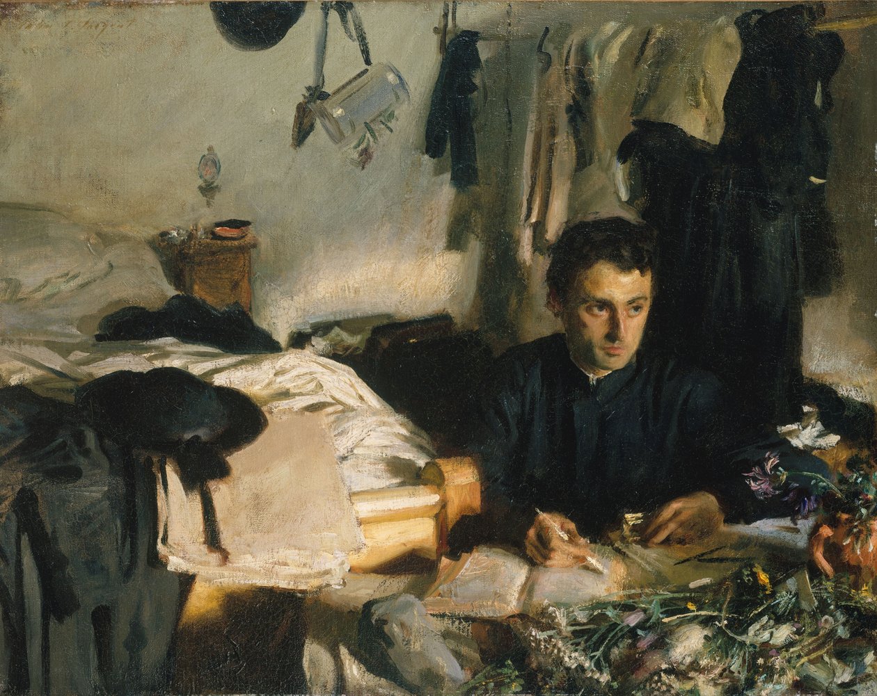 Otec Sebastian, asi 1904-6 od John Singer Sargent