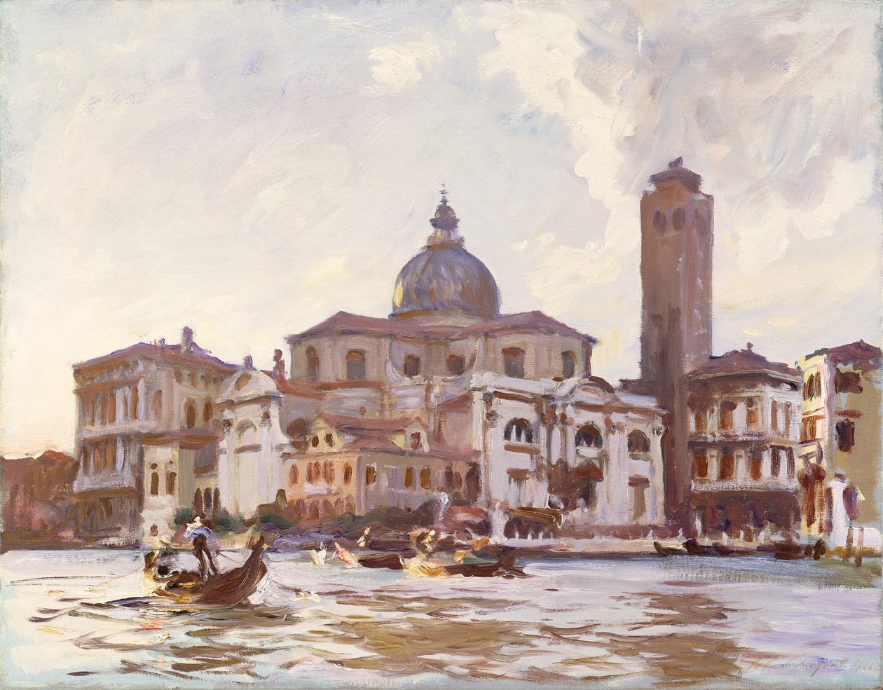 Palazzo Labia a St. Geremia, Benátky od John Singer Sargent