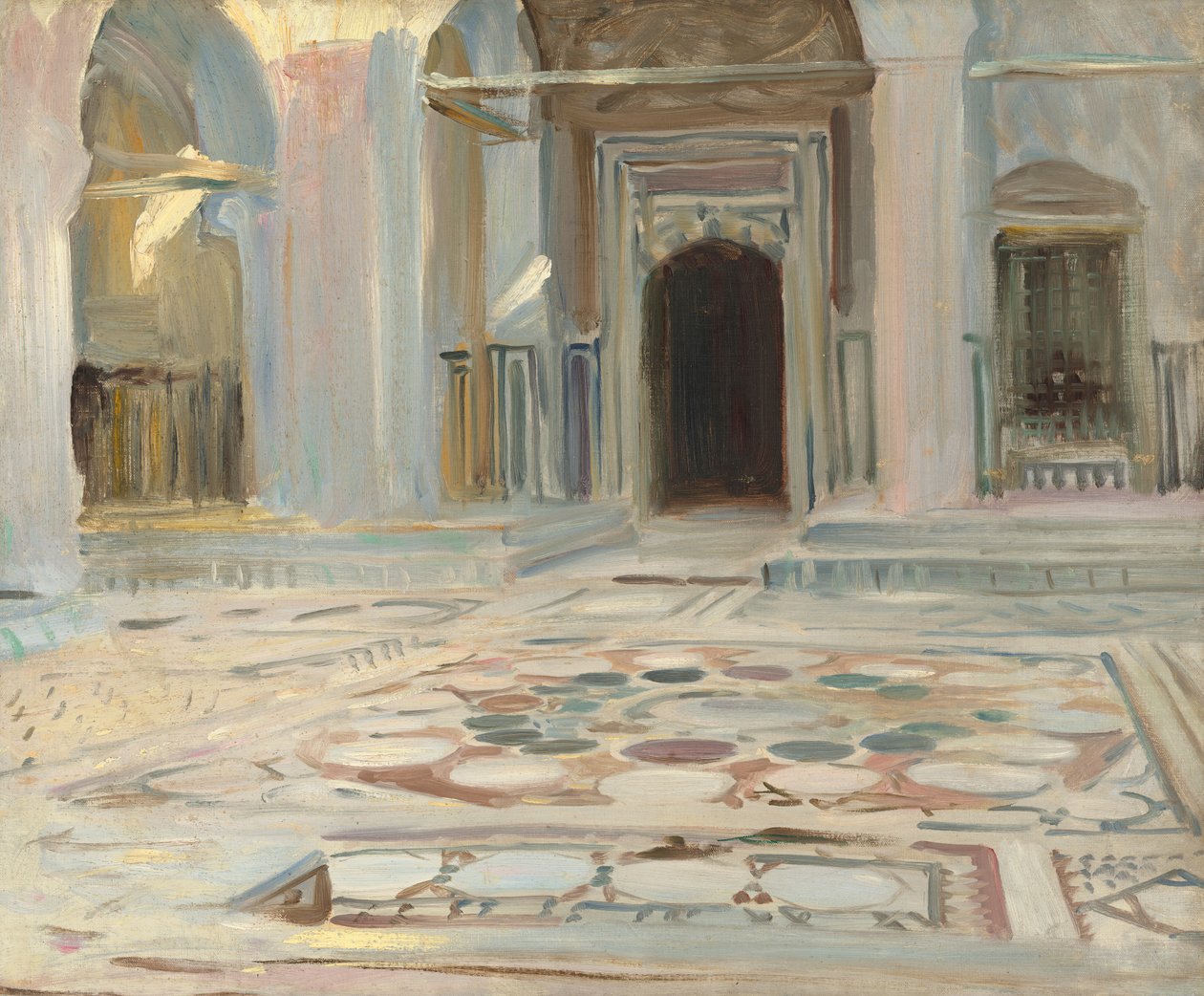 Dlažba, Káhira, 1891. od John Singer Sargent