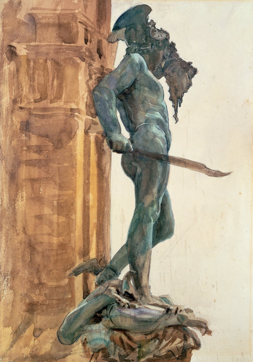 Perseus, Florencie od John Singer Sargent