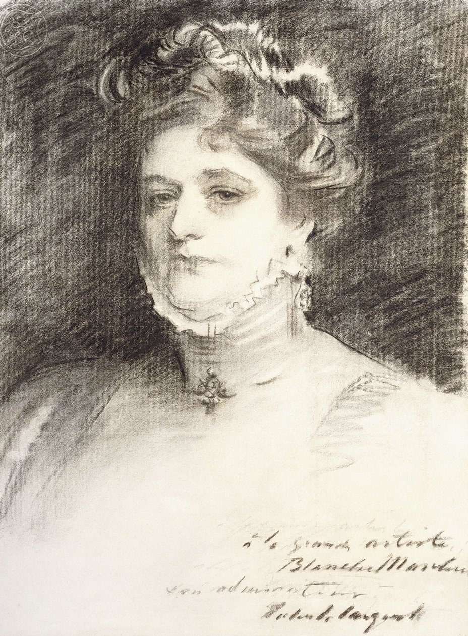 Portrét Blanche Marchesi, 1910 od John Singer Sargent