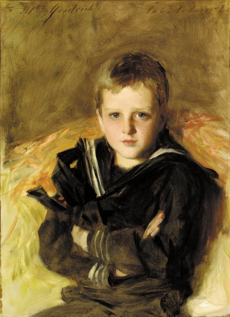 Portrét Caspara Goodricha od John Singer Sargent