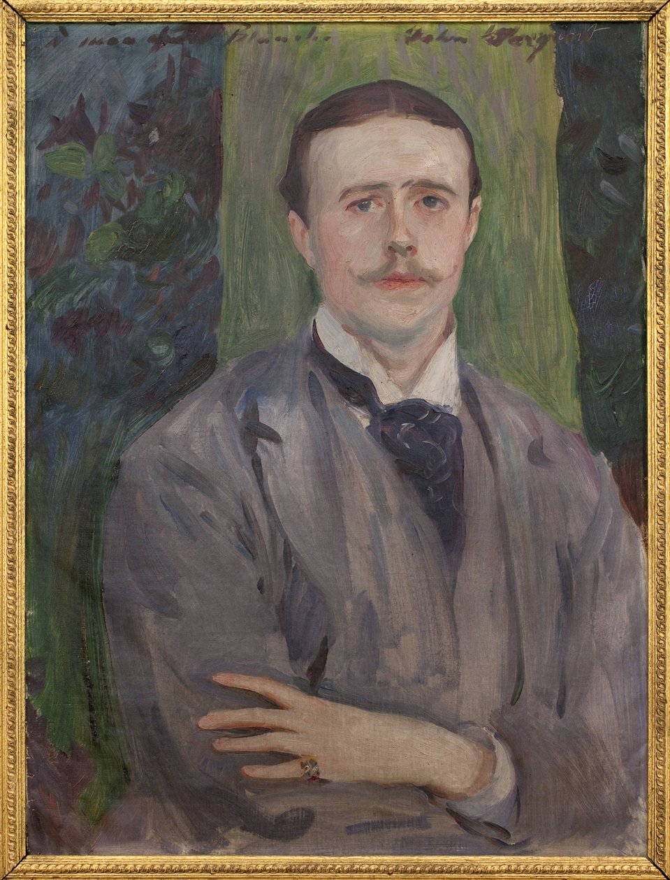 Portrét Jacquese Emile Blanche (1861-1942). Malba Johna Singera Sargenta (1856-1925), olej na plátně, francouzské umění 20. století. Musee des beaux arts de Rouen. od John Singer Sargent