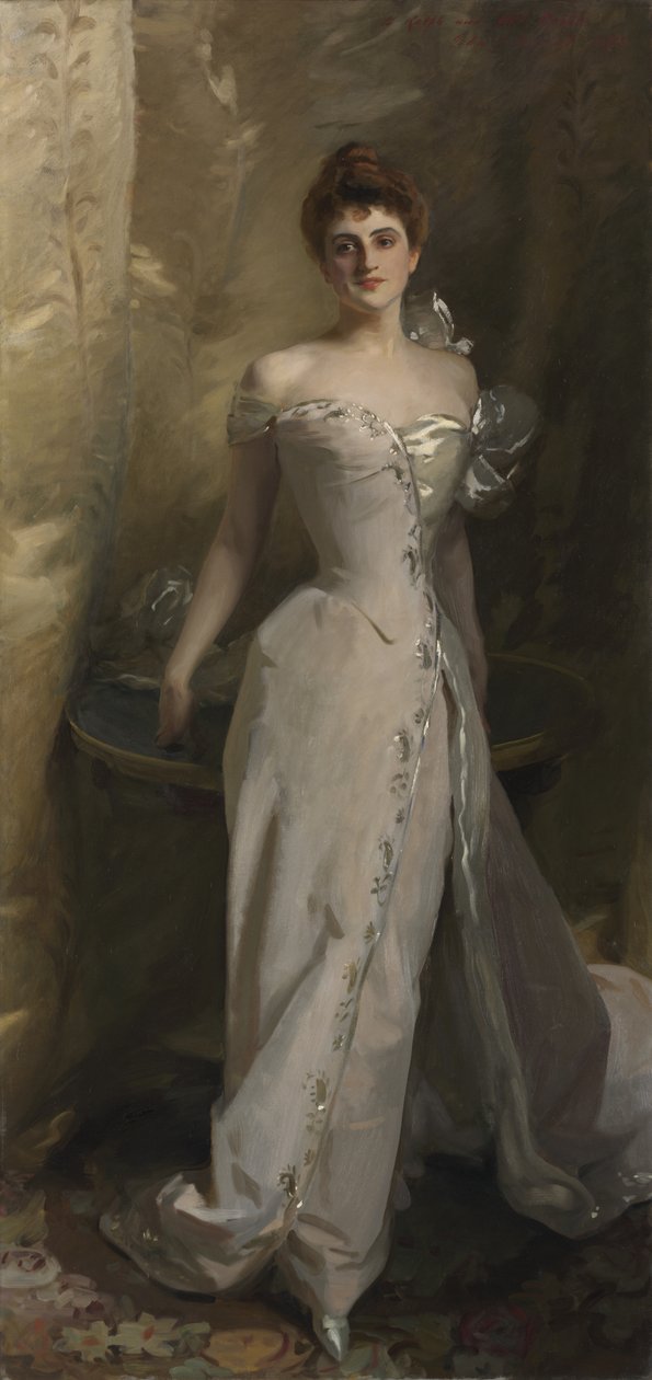 Portrét Lisy Colt Curtisové od John Singer Sargent