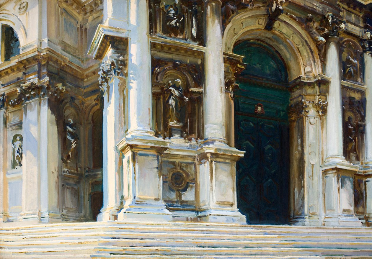 Santa Maria della Salute v Benátkách, 1909. od John Singer Sargent