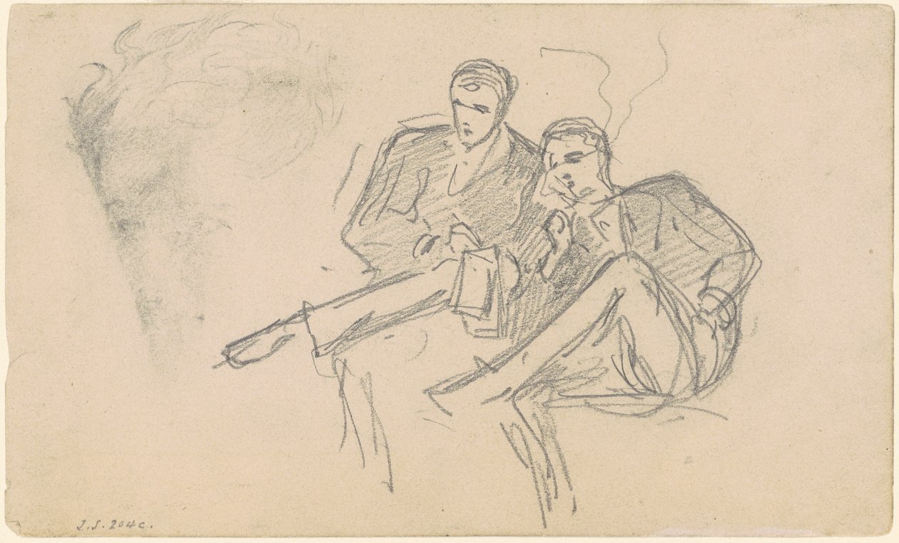 Sedící muži od John Singer Sargent