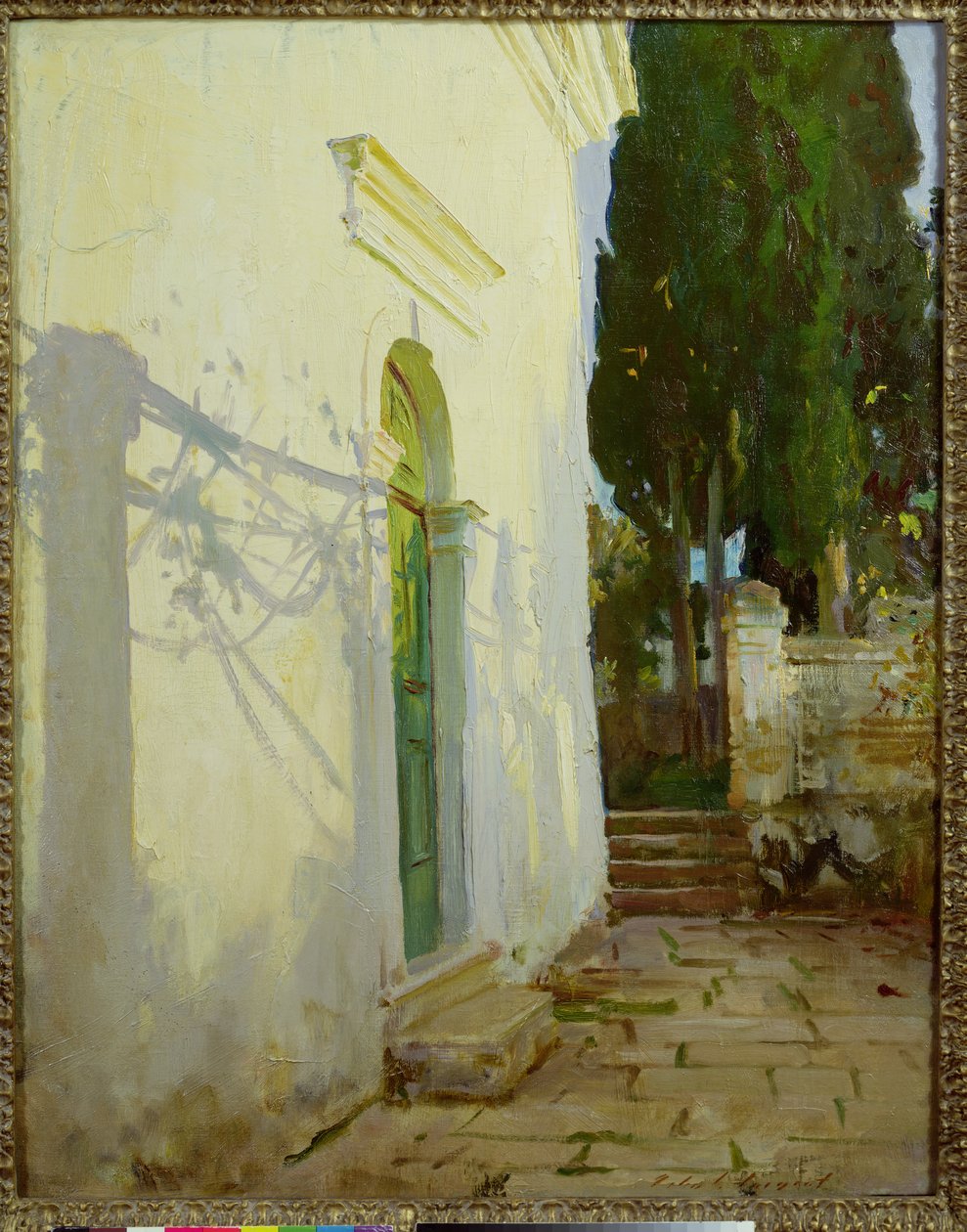 Stíny na zdi na Korfu od John Singer Sargent