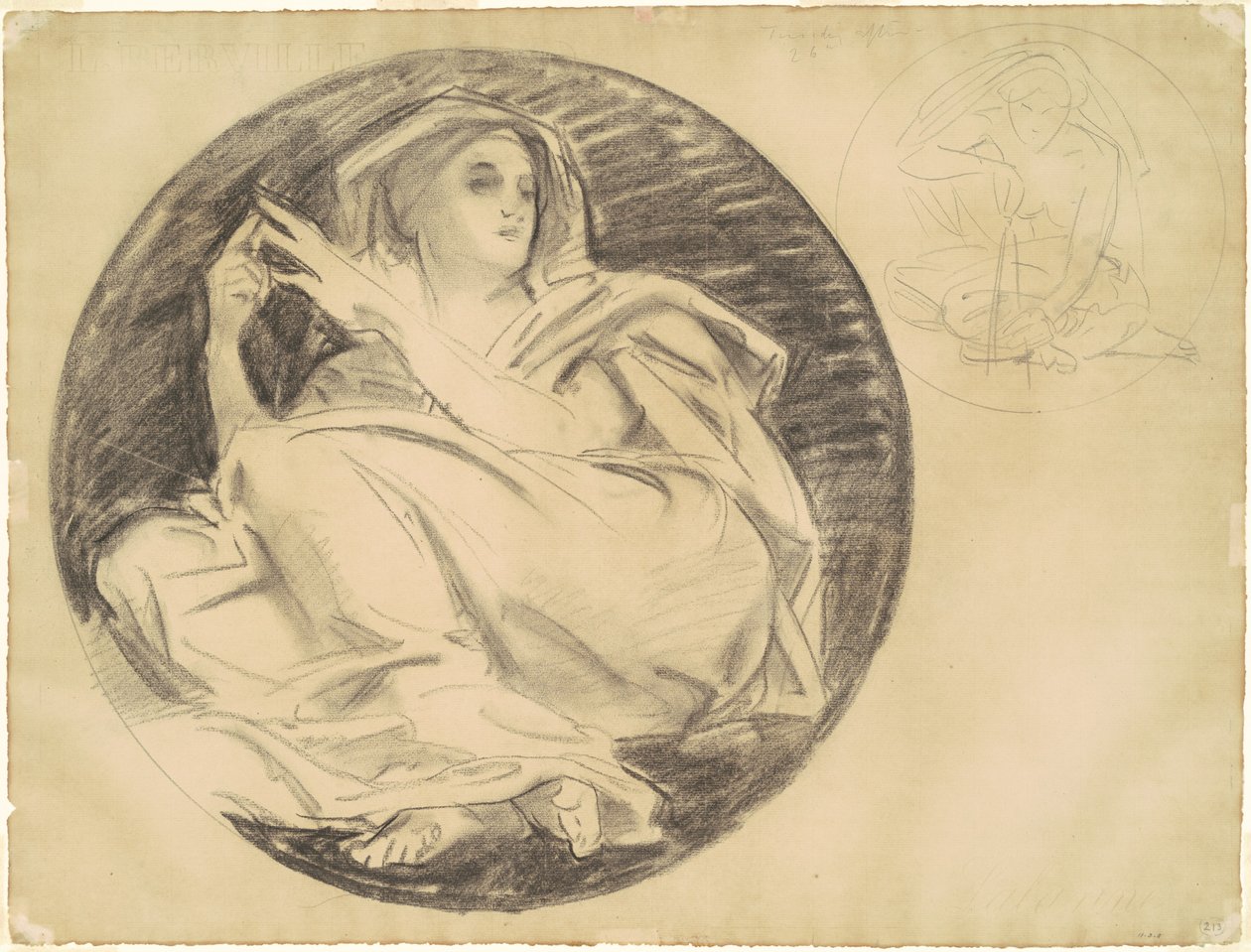 Studie pro astronomii, c. 1921. od John Singer Sargent