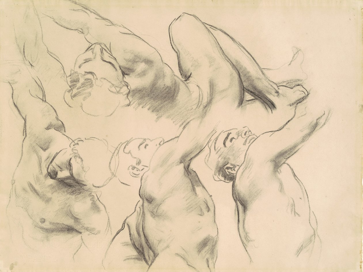 Studie pro nebe a peklo, 1903-1916. od John Singer Sargent