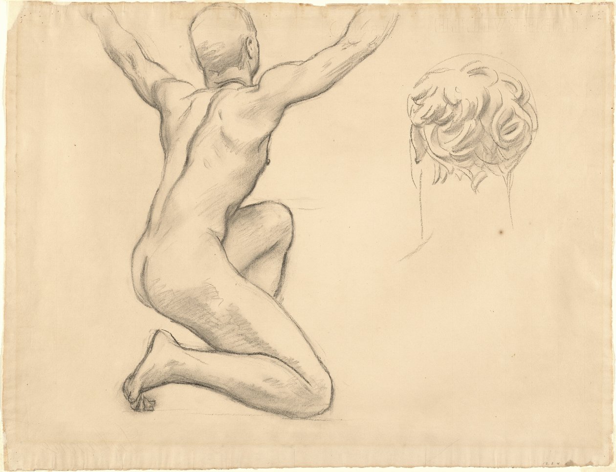 Studie k odhalení pravdy, 1922-1925. od John Singer Sargent