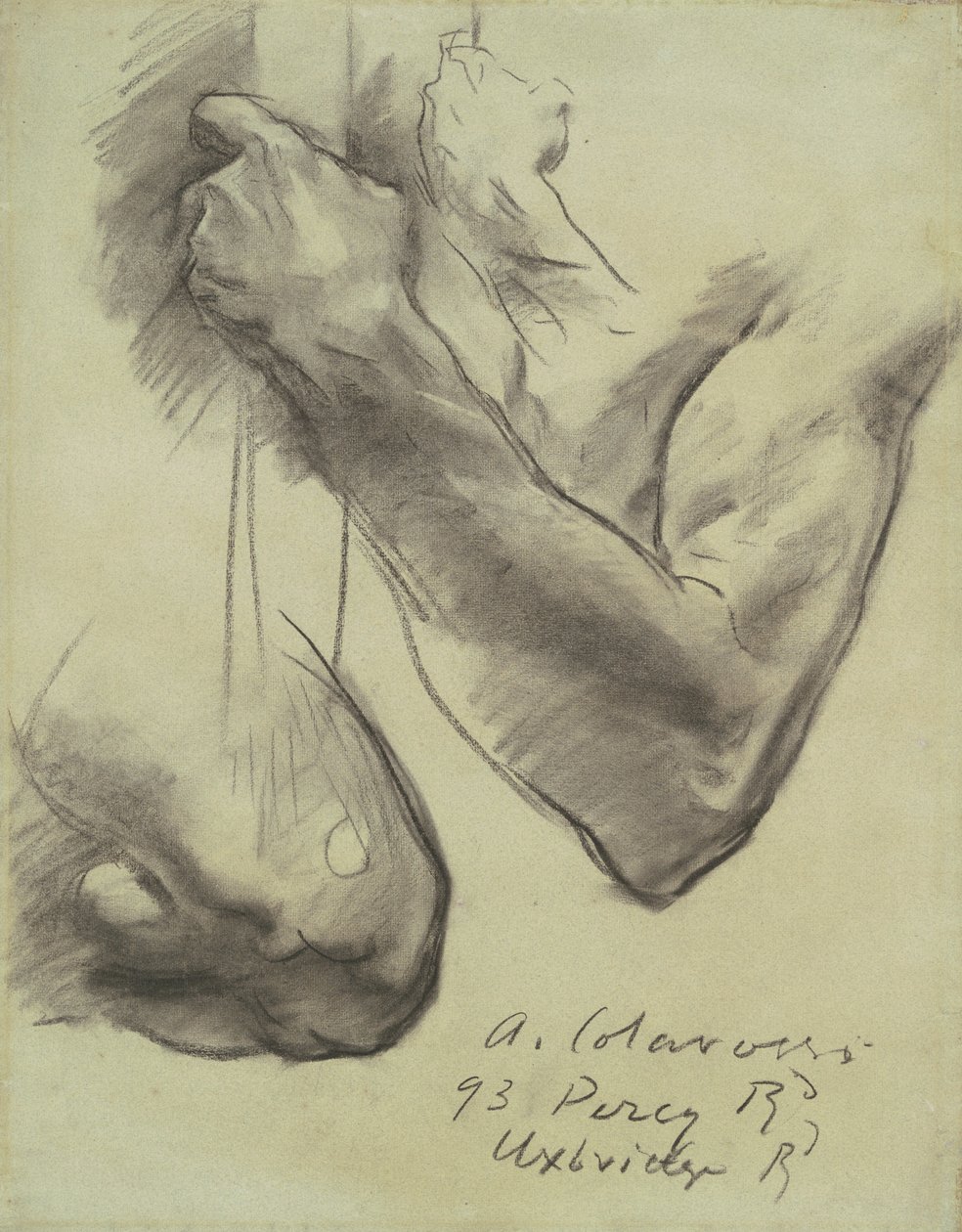 Studie k triumfu náboženství, 1891-1916. od John Singer Sargent