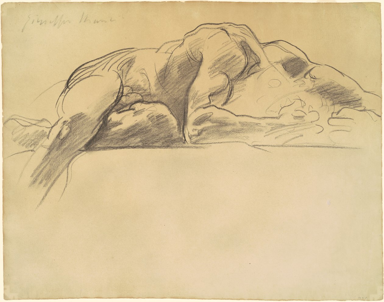 Studium na "peklo" od John Singer Sargent