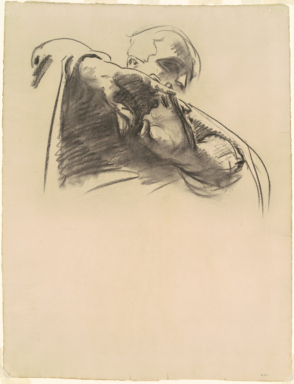 Studie na "Ukřižování a smrt našeho Pána" od John Singer Sargent