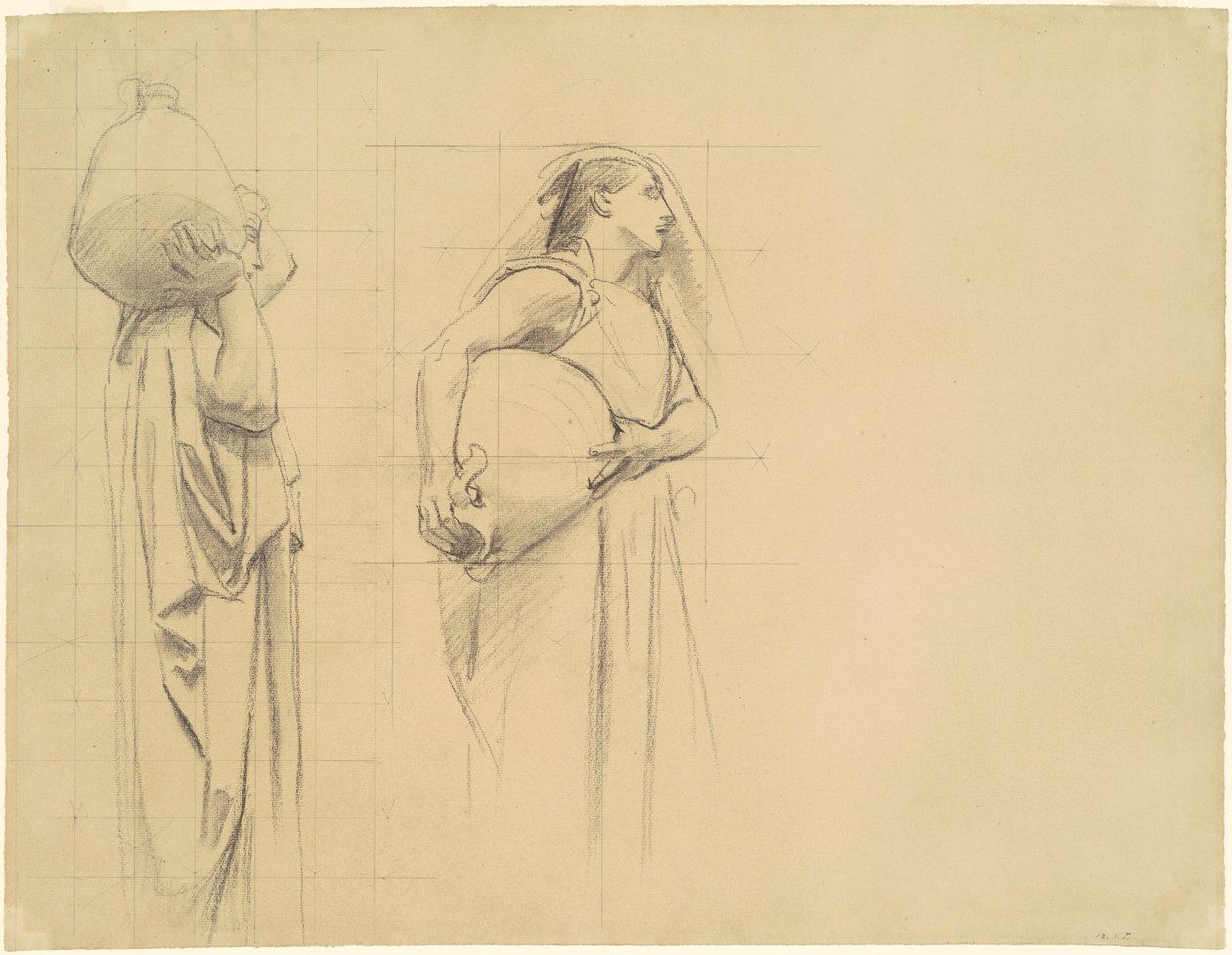 Studie na "The Danaïdes" od John Singer Sargent