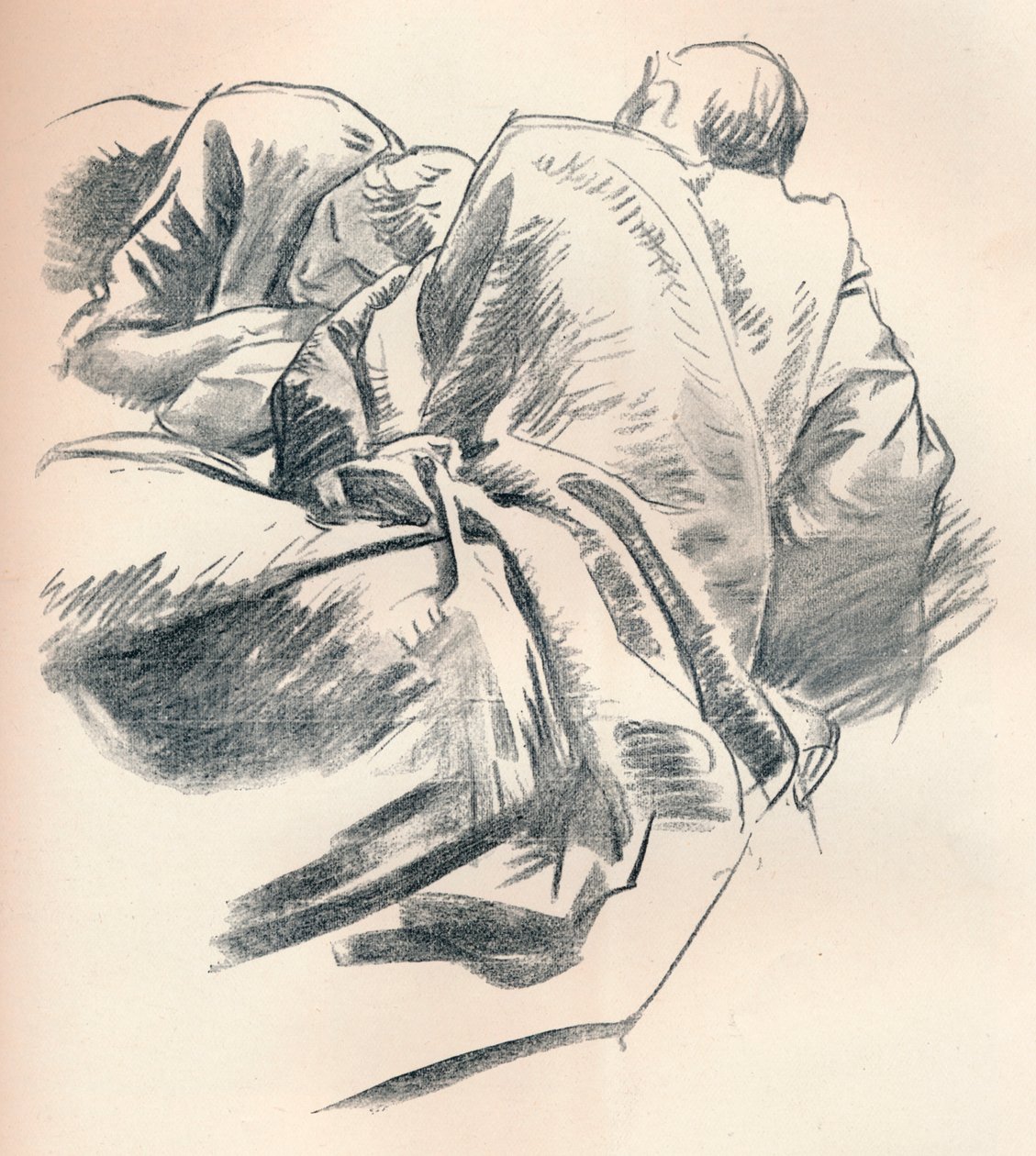 Studie soukenictví, c1916 od John Singer Sargent