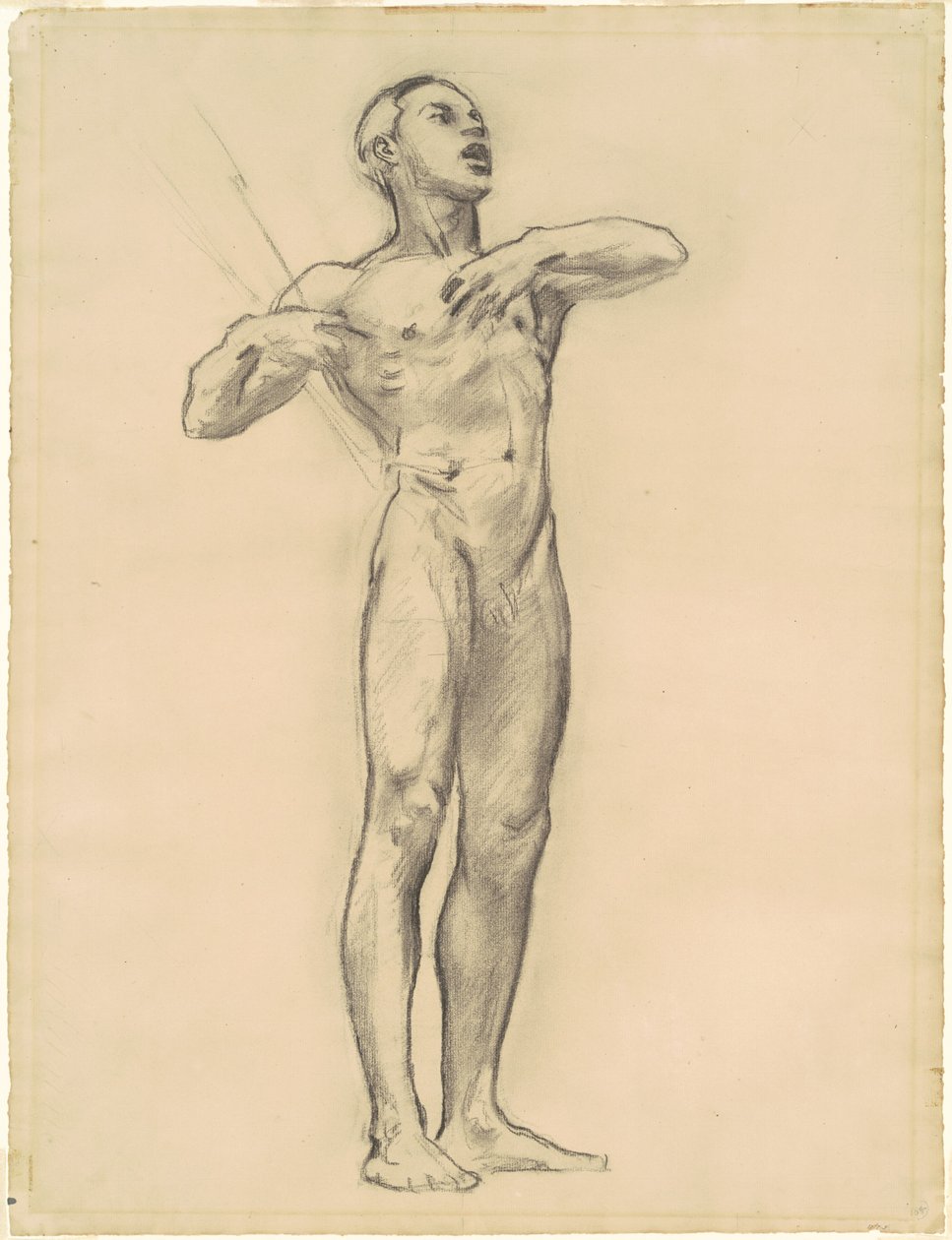 Studie Orfea pro "klasické a romantické umění" od John Singer Sargent