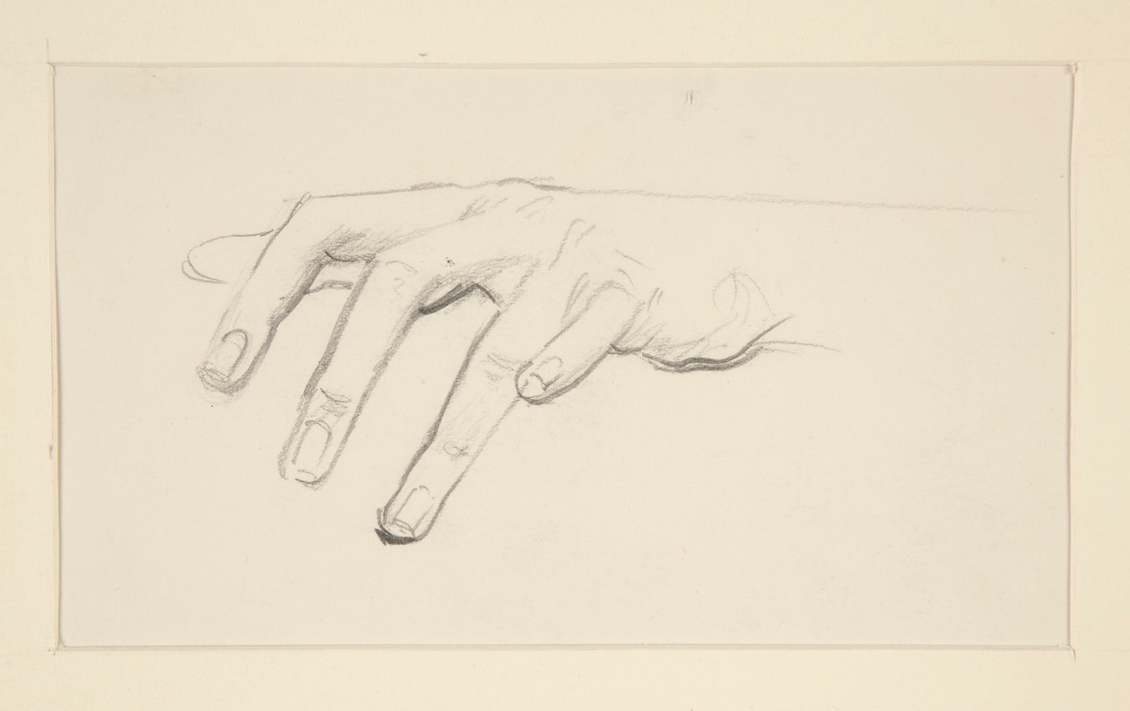 Studie ruky od John Singer Sargent