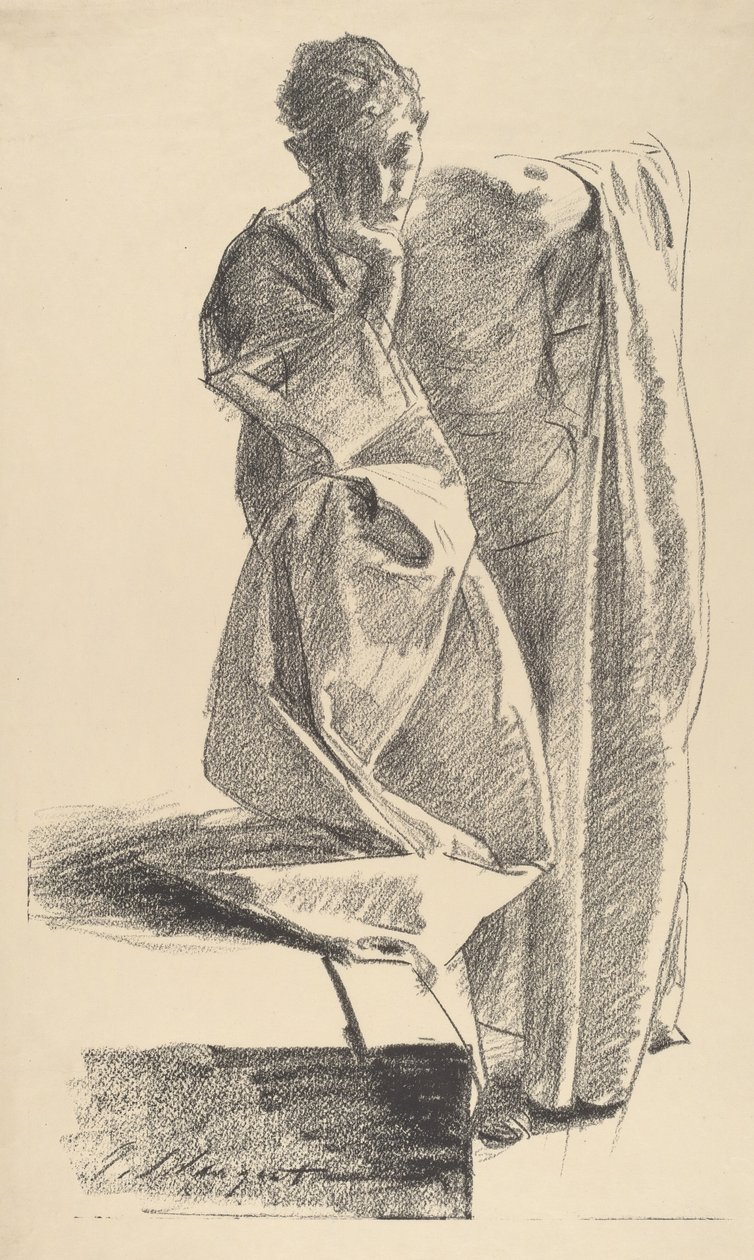 Studie mladého muže od John Singer Sargent