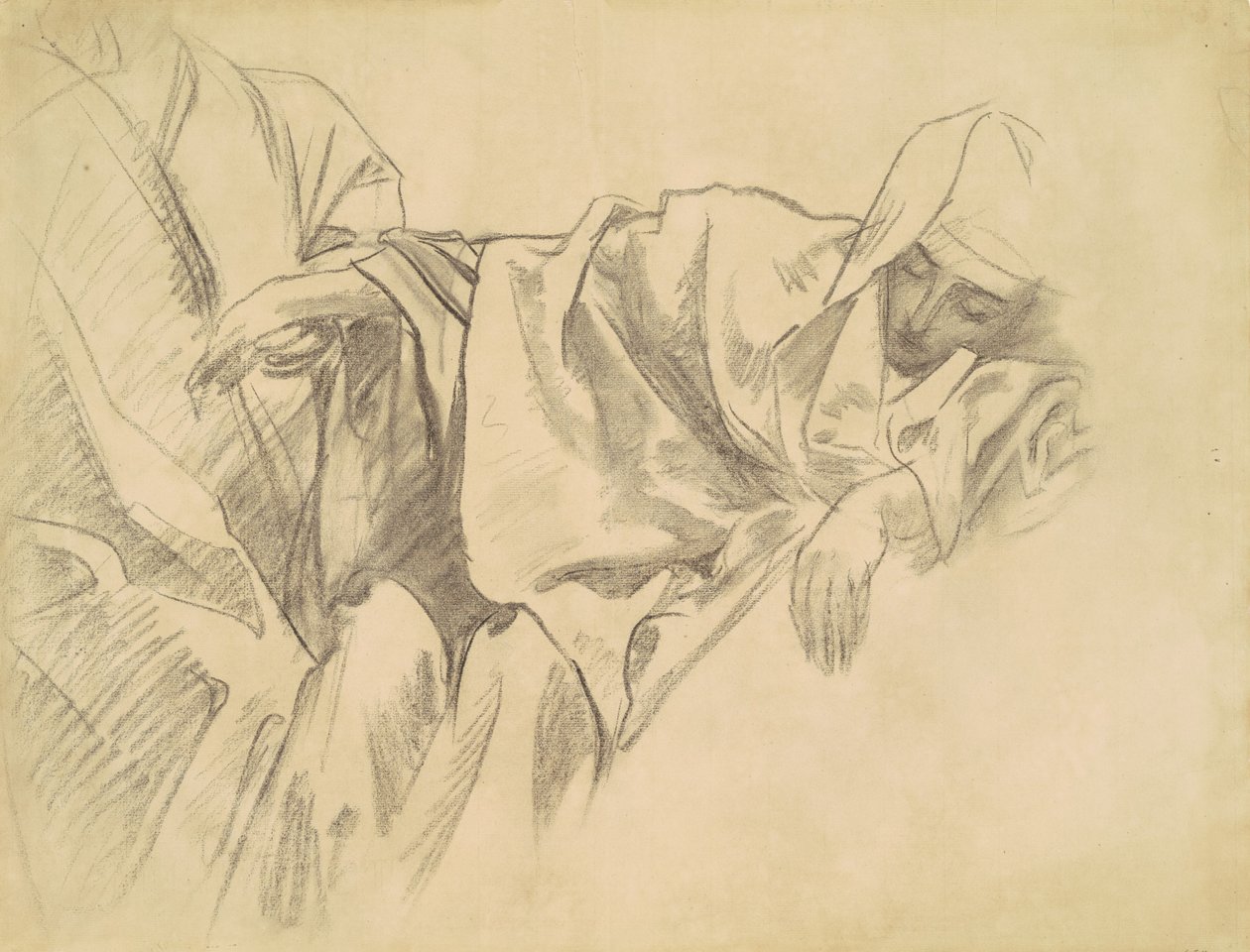 Studie o ukřižování pro patnáct tajemství růžence, 1903-1916. od John Singer Sargent