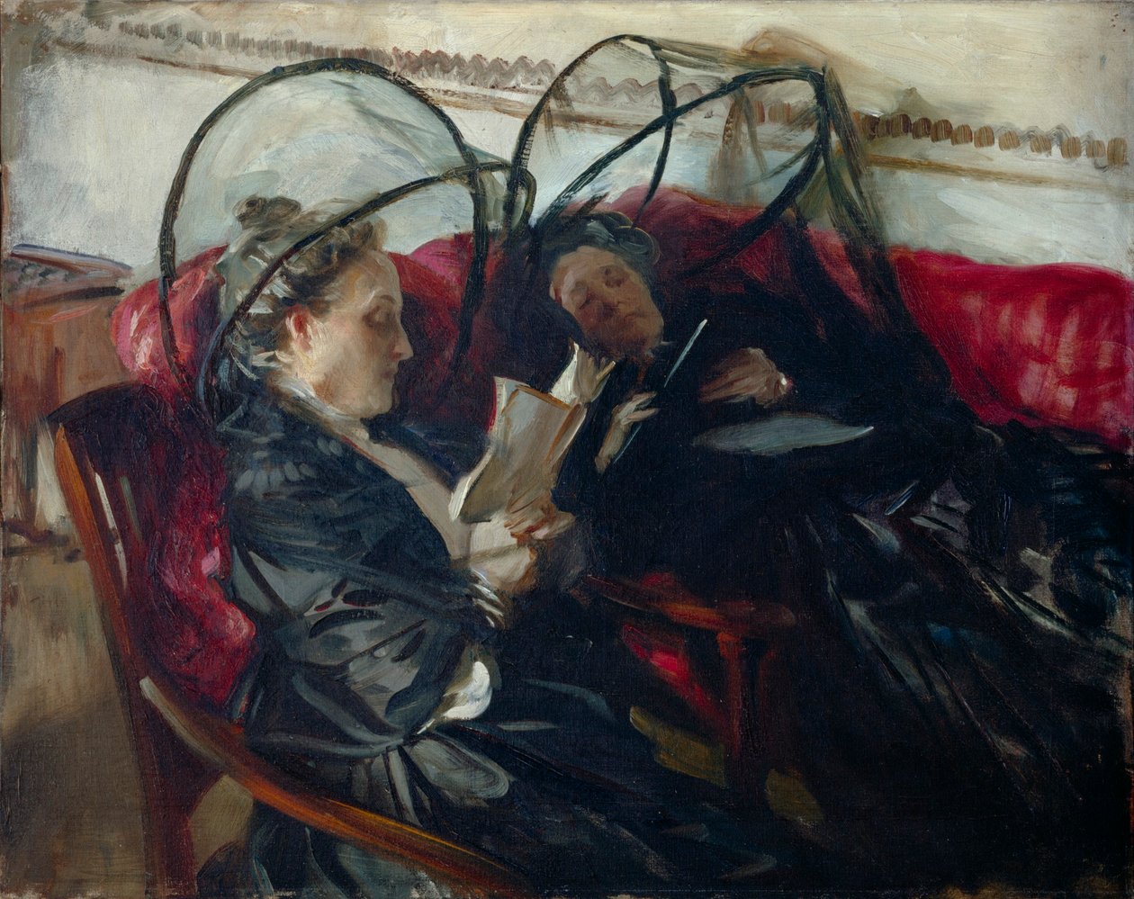Švédština:  Myggnät Moskytiéra od John Singer Sargent