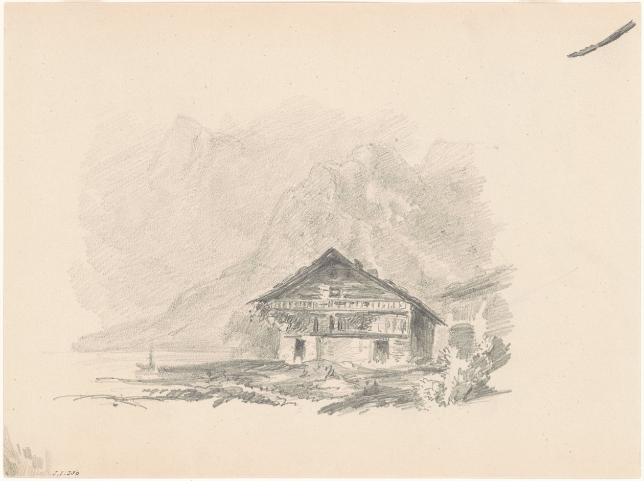 Švýcarská chata, 1869. od John Singer Sargent