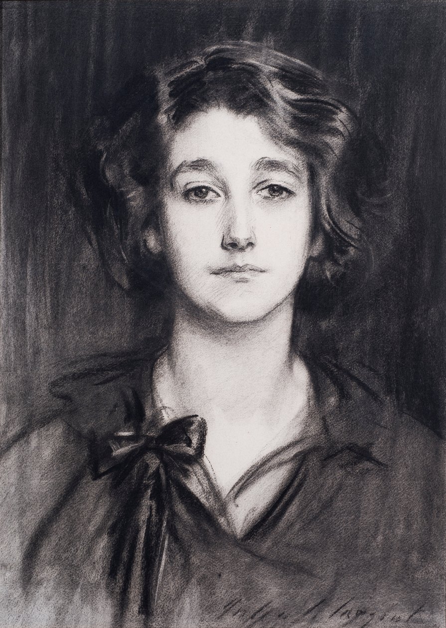 Sybil Sassoon (uhl na papíře) od John Singer Sargent