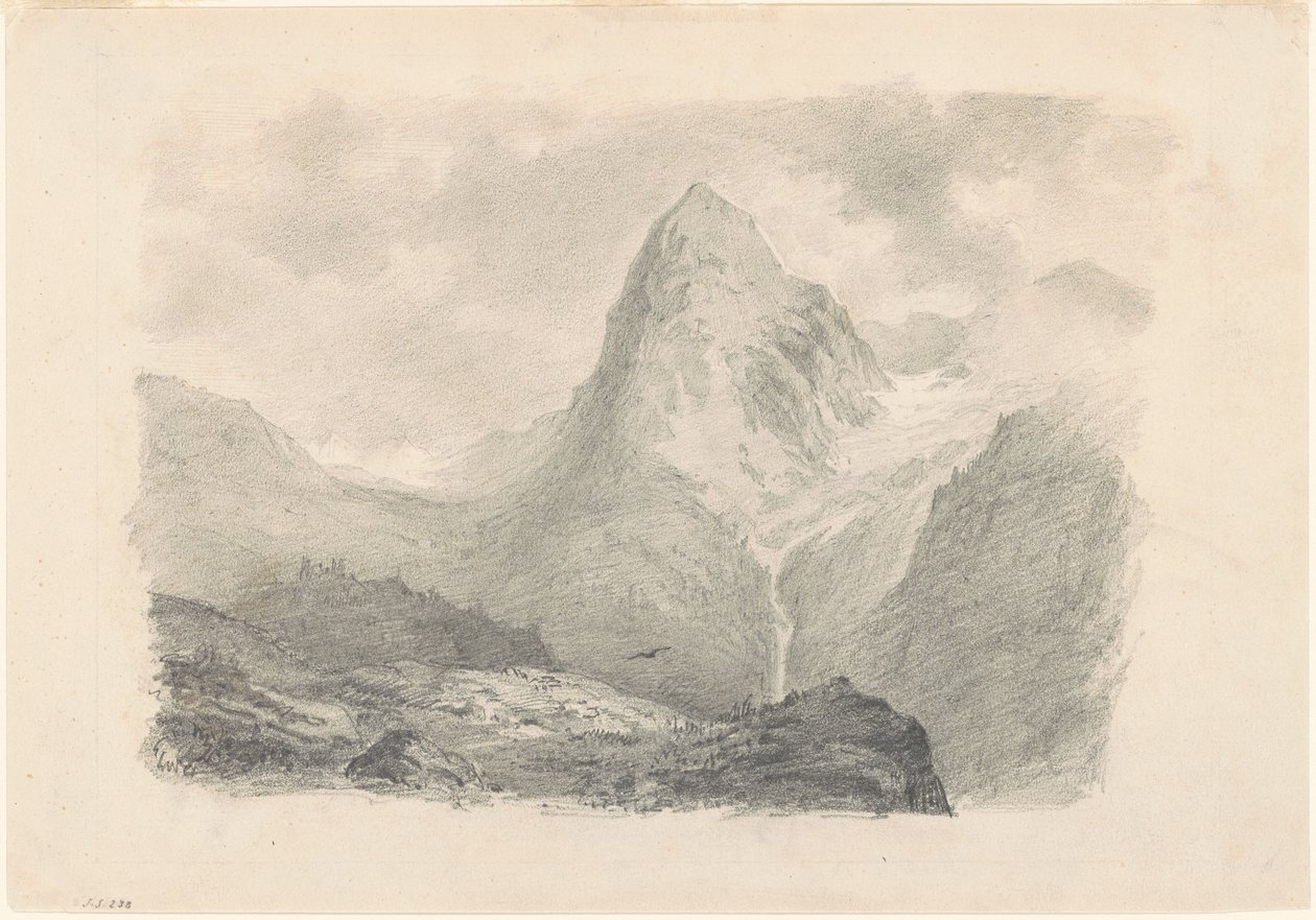 Alpy [recto], 1868-1869. od John Singer Sargent