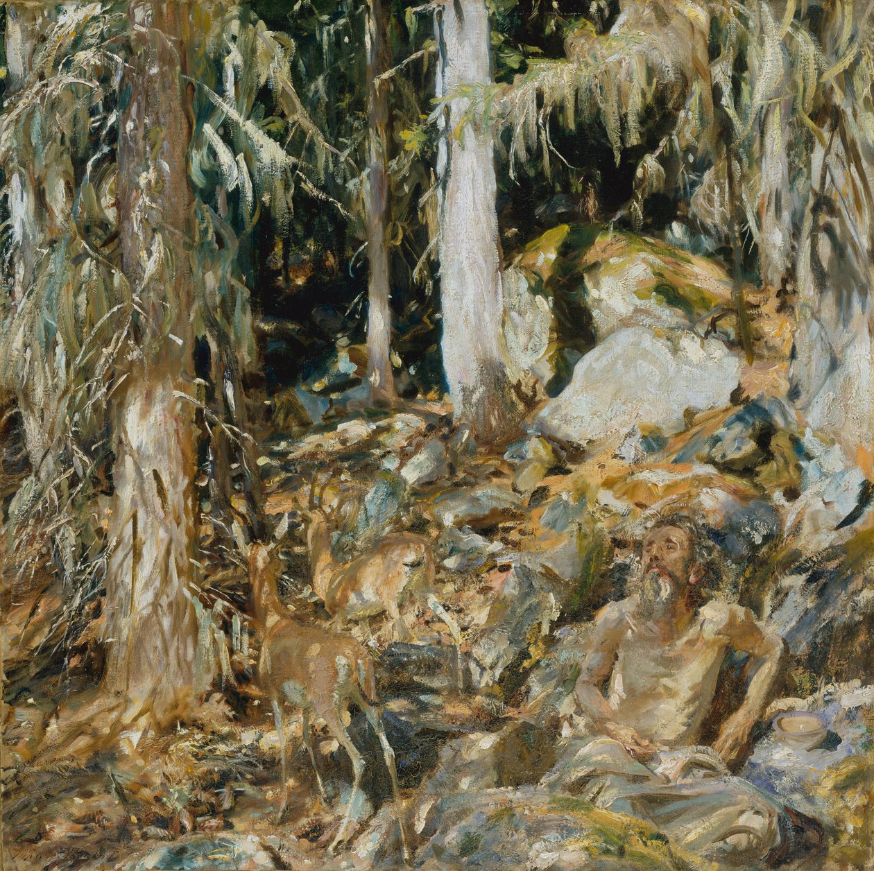 Poustevník, 1908 od John Singer Sargent