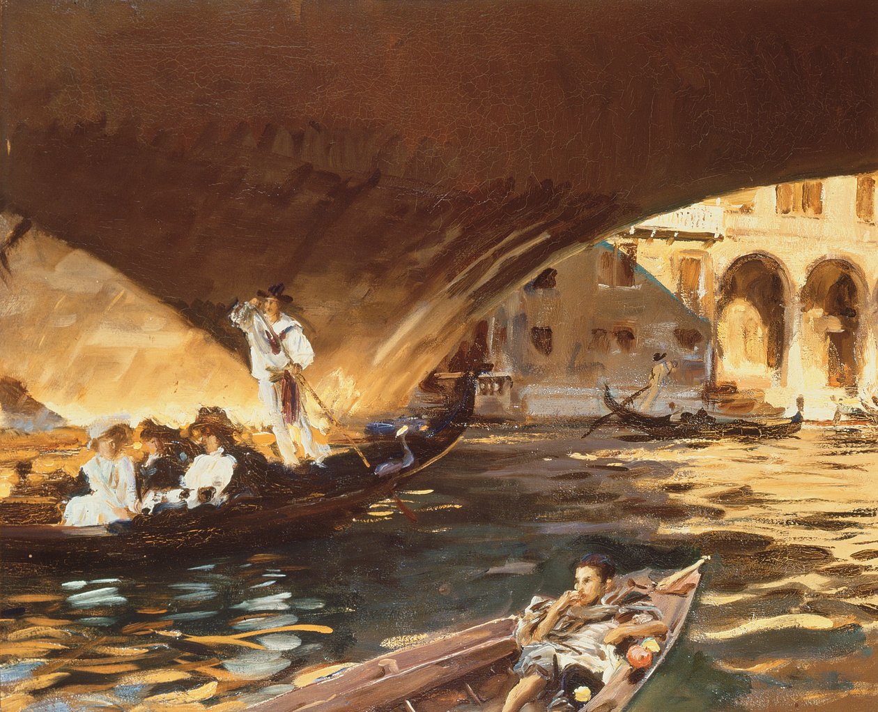 Rialto, Benátky od John Singer Sargent