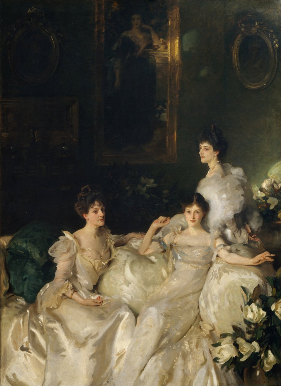 The Wyndham Sisters: Lady Elcho, paní Adeane a paní Tennant, 1899 od John Singer Sargent