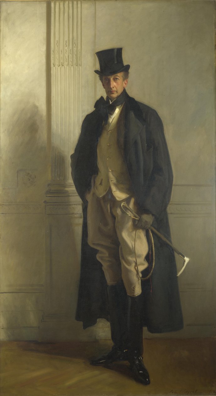 Thomas Lister 1854-1925, Lord Ribblesdale, 1902 od John Singer Sargent